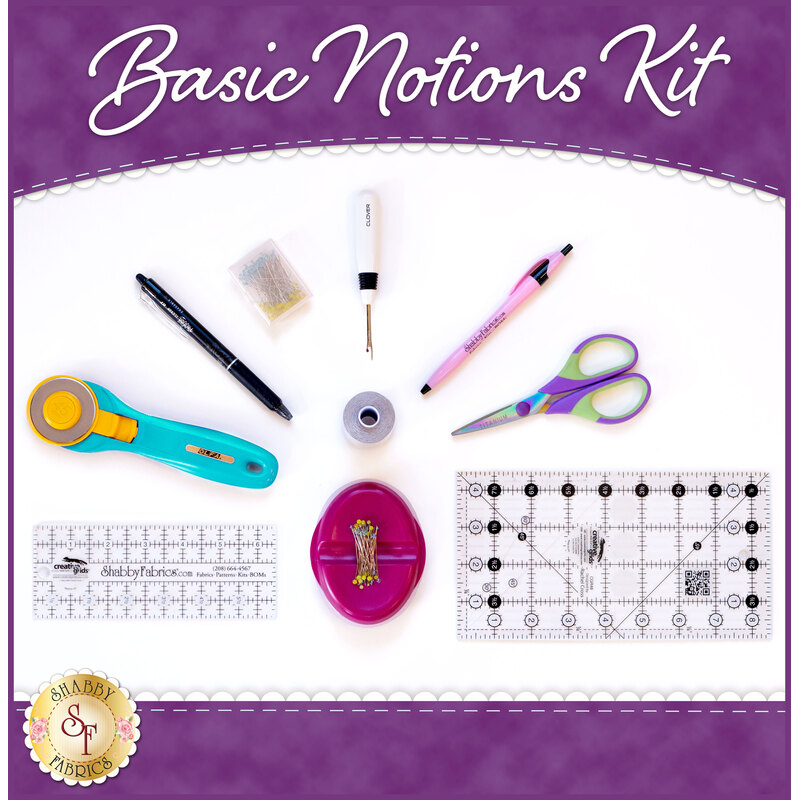 Basic Quilting Supplies You Need to Begin Quilting – fabric-406