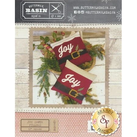 Joy Santa Pillows Pattern