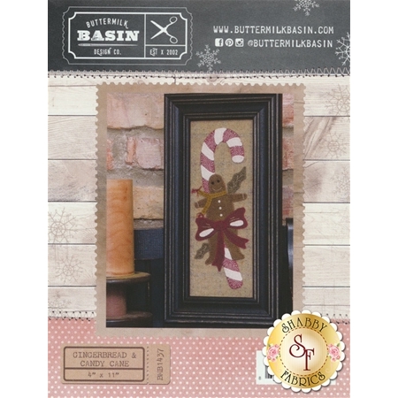 Gingerbread & Candy Cane Pattern