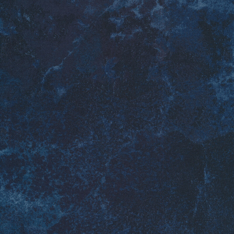 A dark blue marbled fabric