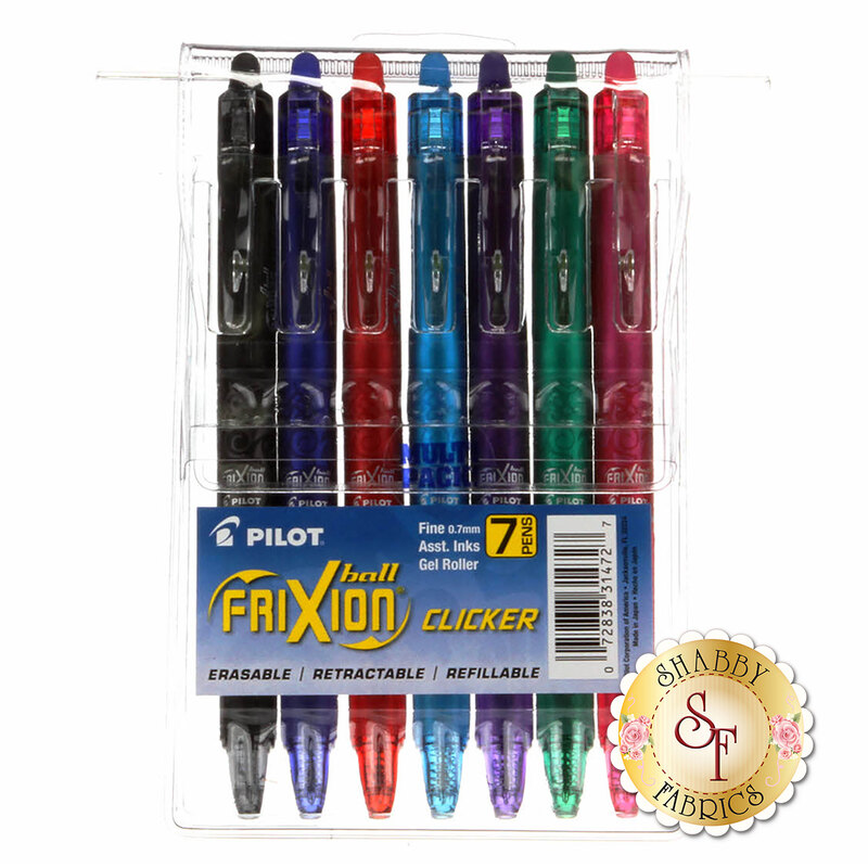 Frixion Clicker Pen Assortment - .7mm 7pk