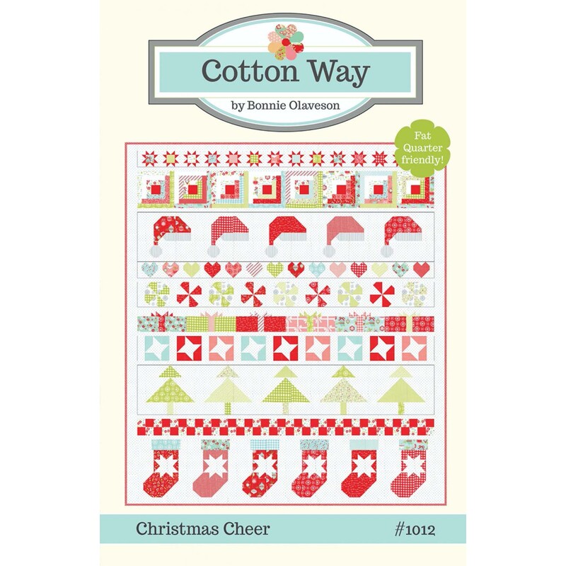 Christmas Cheer Quilt Pattern by Cotton Way  - Row by Row