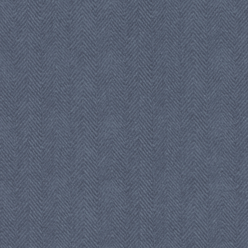medium blue flannel fabric with a subtle herringbone texture