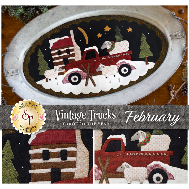 Vintage Trucks - February - Wool Kit