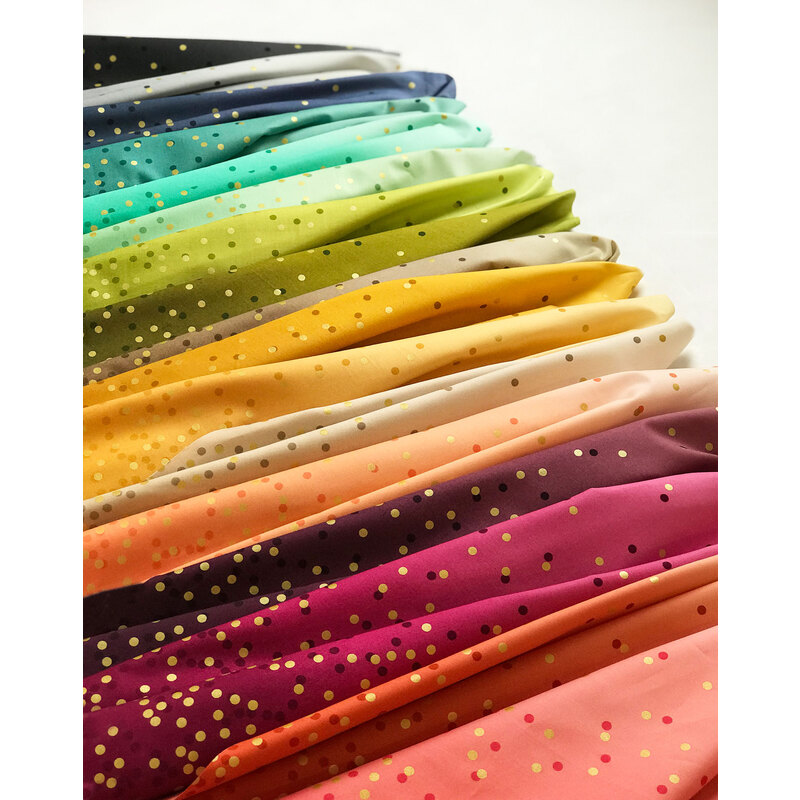 Ombre Confetti Metallic 20 FQ Set for Moda Fabrics