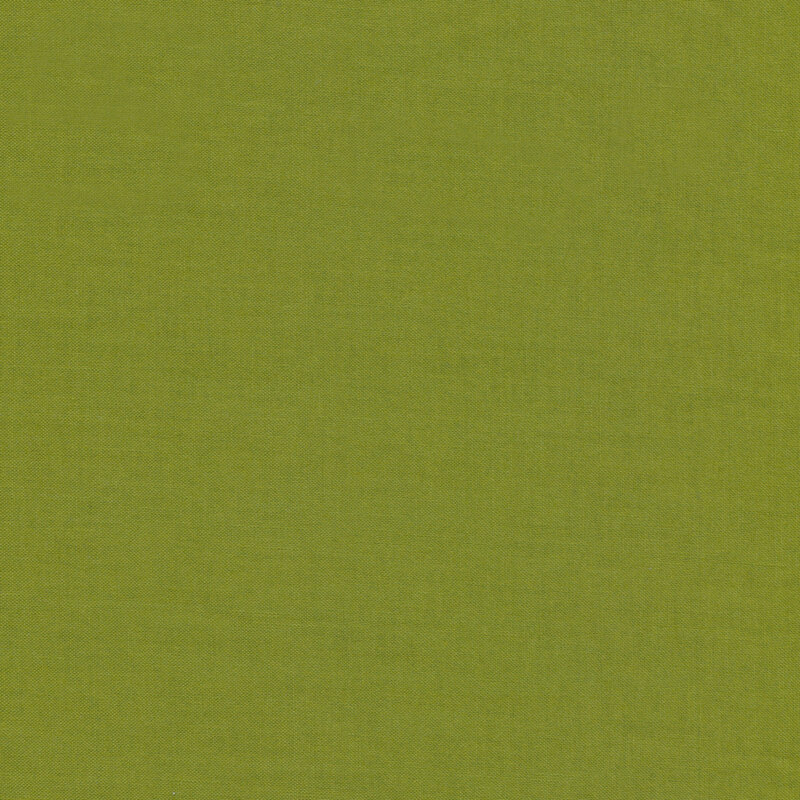 Olive green fabric features linen texture design | Shabby Fabrics