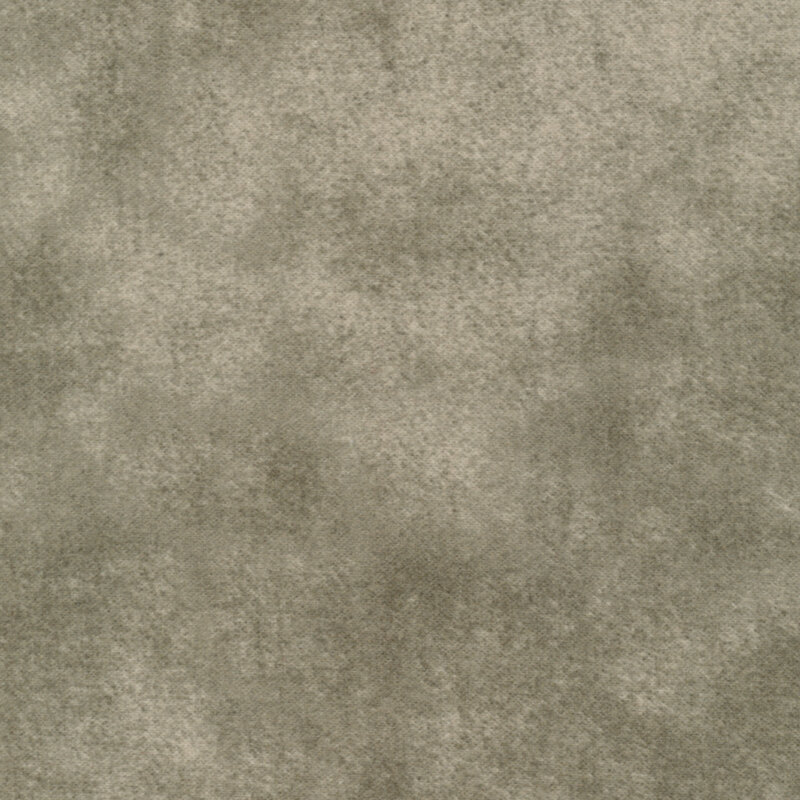 Mottled dark gray wool flannel fabric | Shabby Fabrics