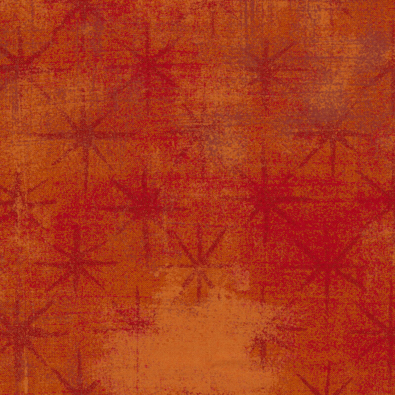 Grunge Seeing Stars 30148-25 Pumpkin by BasicGrey for Moda Fabrics