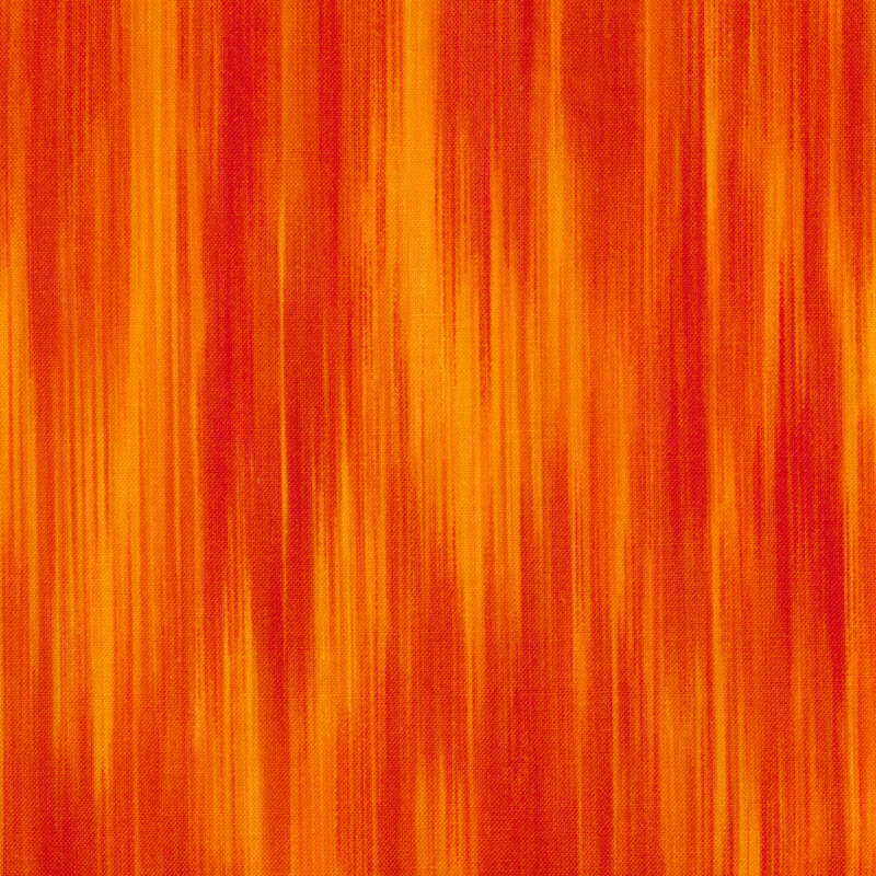 Tonal orange fabric features decorative stripes design | Shabby Fabrics
