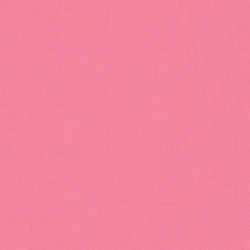 Kona Cotton Solids K001-1062 Candy Pink by Robert Kaufman Fabrics