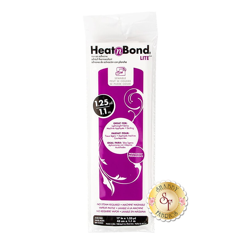 Heat N Bond - Lite - 17" x 1¼ yd