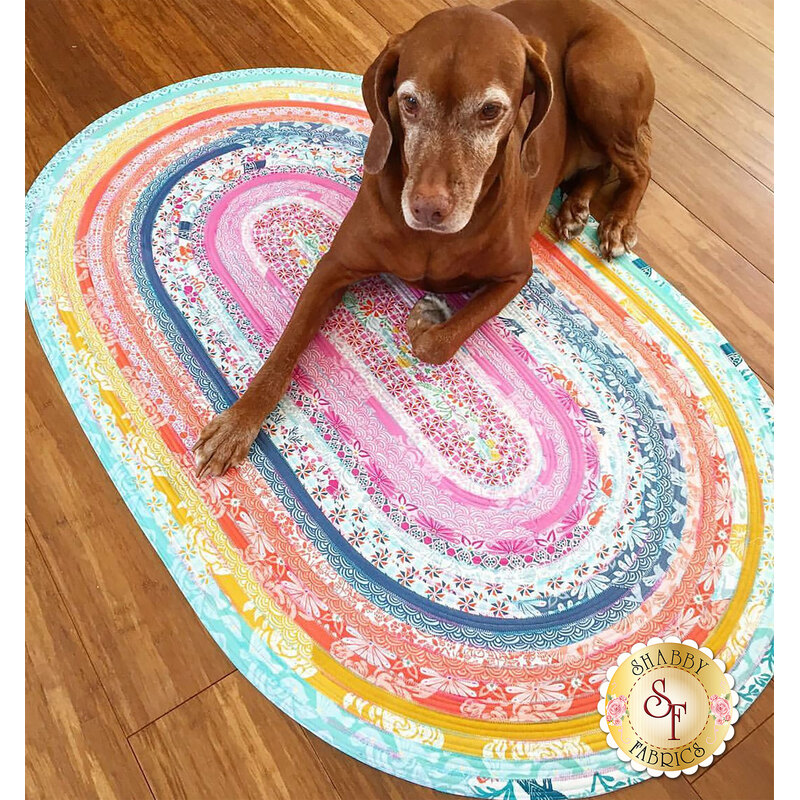  R.J. Designs RJD100 Jelly Roll Rug Pattern (Limited Edition) :  Home & Kitchen