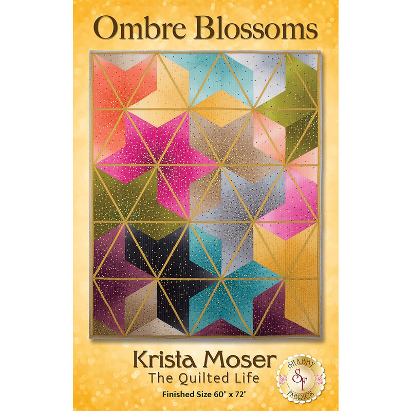 Ombre Blossoms Pattern from The Quilted Life
