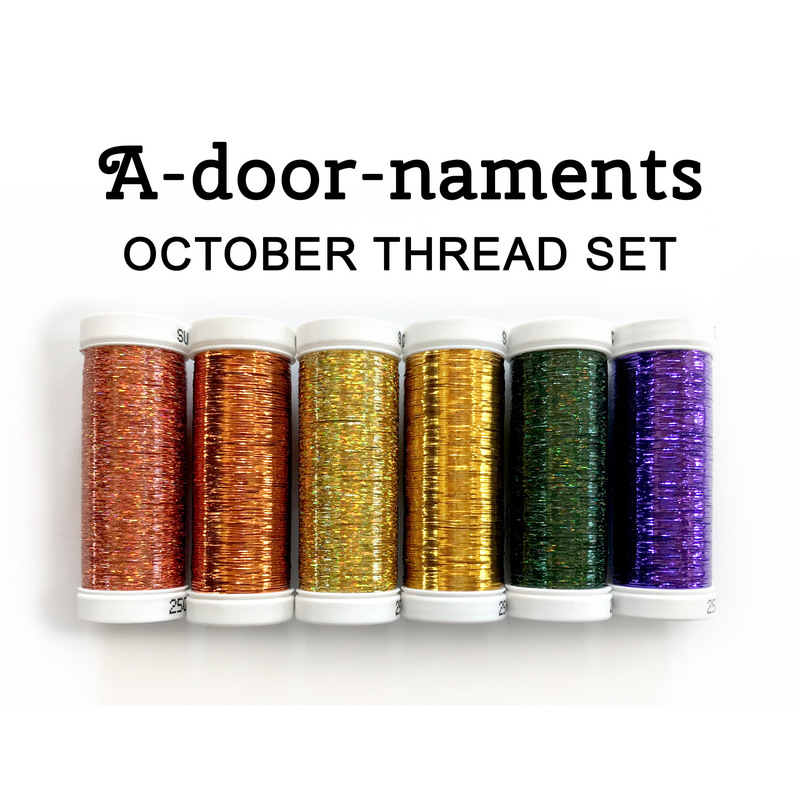A-door-naments Pumpkins (October) Thread Set - 6 pc from Sulky