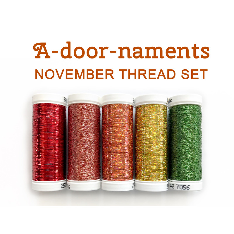 A-door-naments Pumpkins (October) Thread Set - 6 pc from Sulky