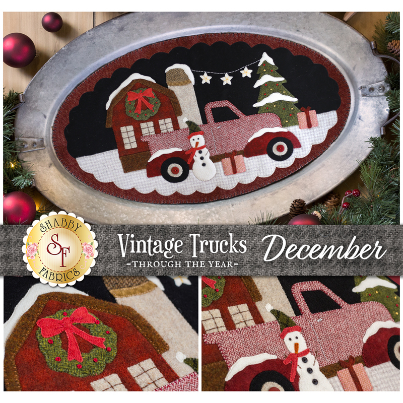 Vintage Trucks - December - Wool Kit