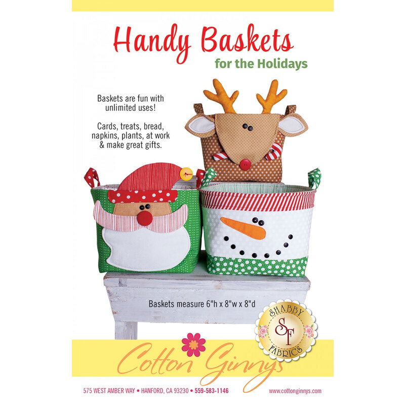 Handy Baskets for the Holidays Pattern