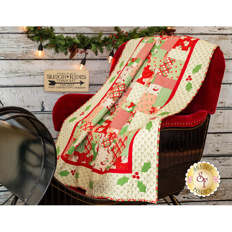 Retro Christmas Quilt Pattern