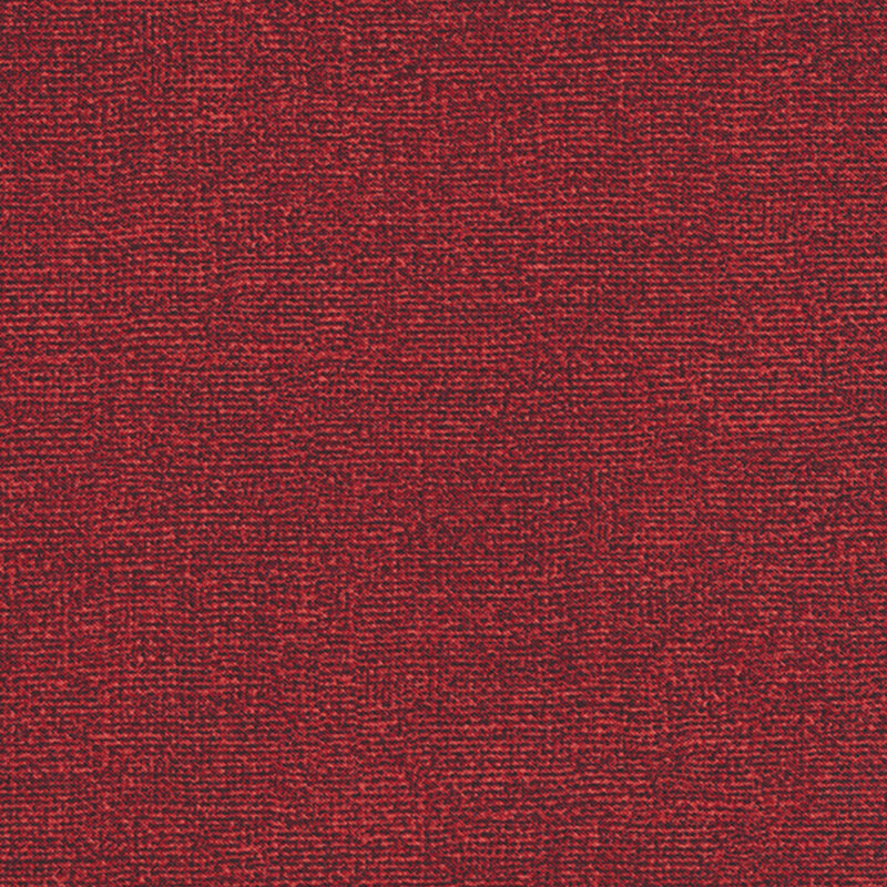 Fabric features burgundy red burlap texture design | Shabby Fabrics