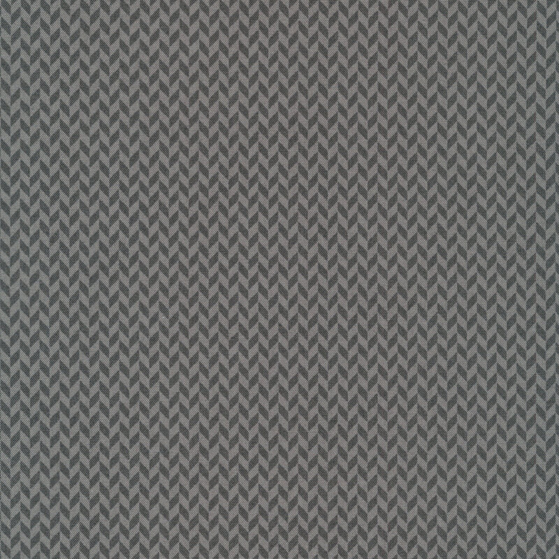 Tonal gray herringbone design | Shabby Fabrics