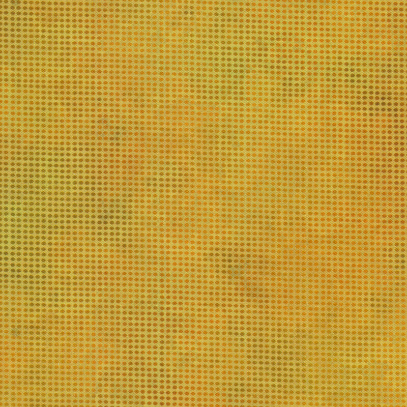 Mottled light yellow fabric features small tonal dots pattern | Shabby Fabrics