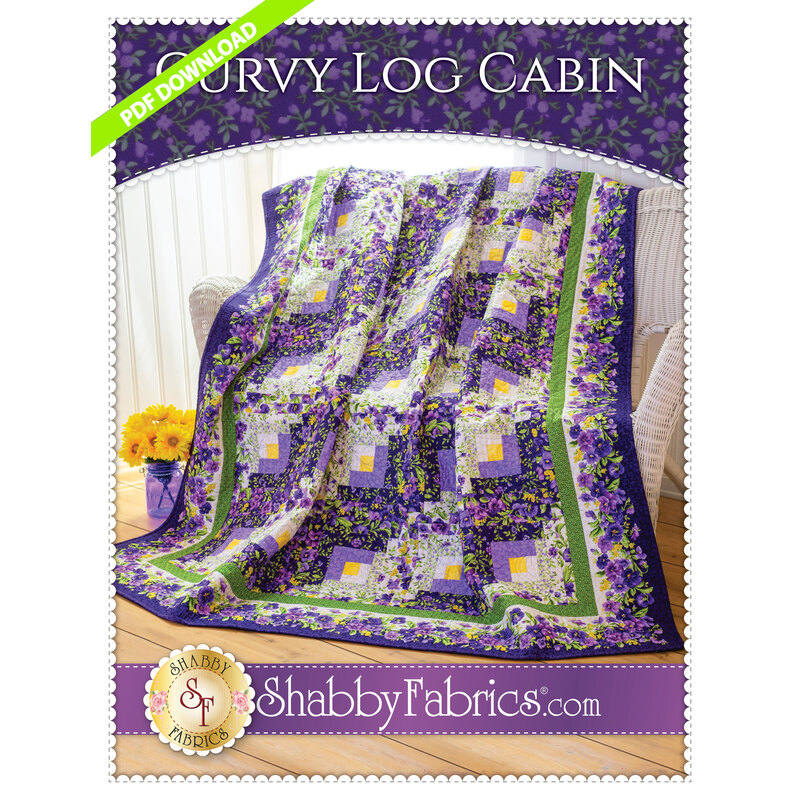 Curvy Log Cabin - PDF Download available now