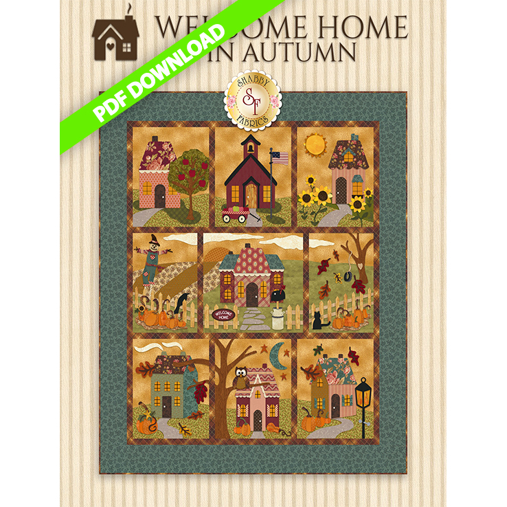 Welcome Home In Autumn - Pattern PDF DOWNLOAD