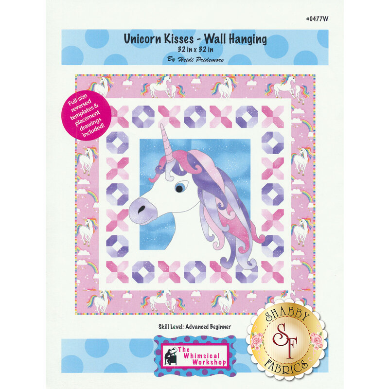 Unicorn Kisses Wall Hanging Pattern