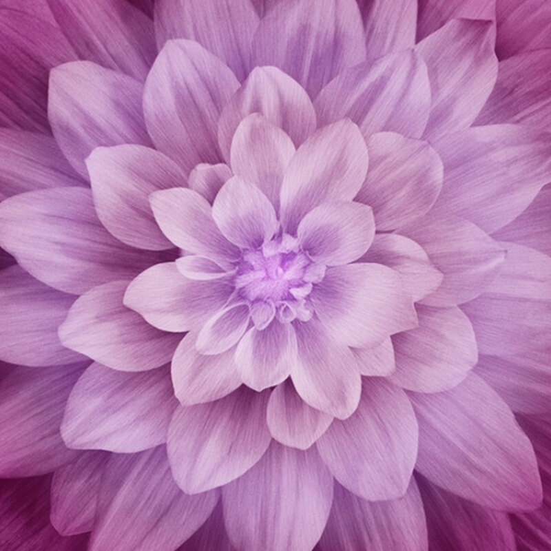 Fabric panel features large blooming magenta wild flower | Shabby Fabrics