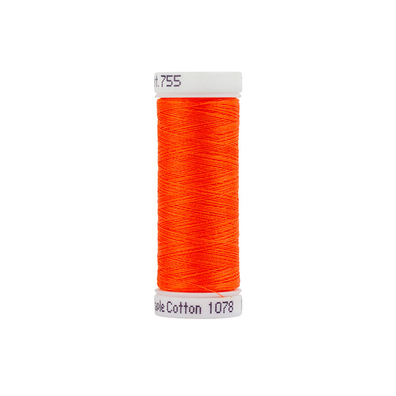 Sulky 50 wt Cotton Thread - 1078 Tangerine by Sulky Of America