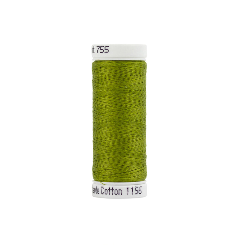 Sulky 50 wt Cotton Thread - 1156 Light Army Green by Sulky Of America