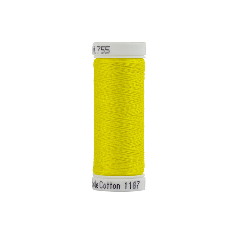 Sulky 50 wt Cotton Thread - 1187 Mimosa Yellow by Sulky Of America