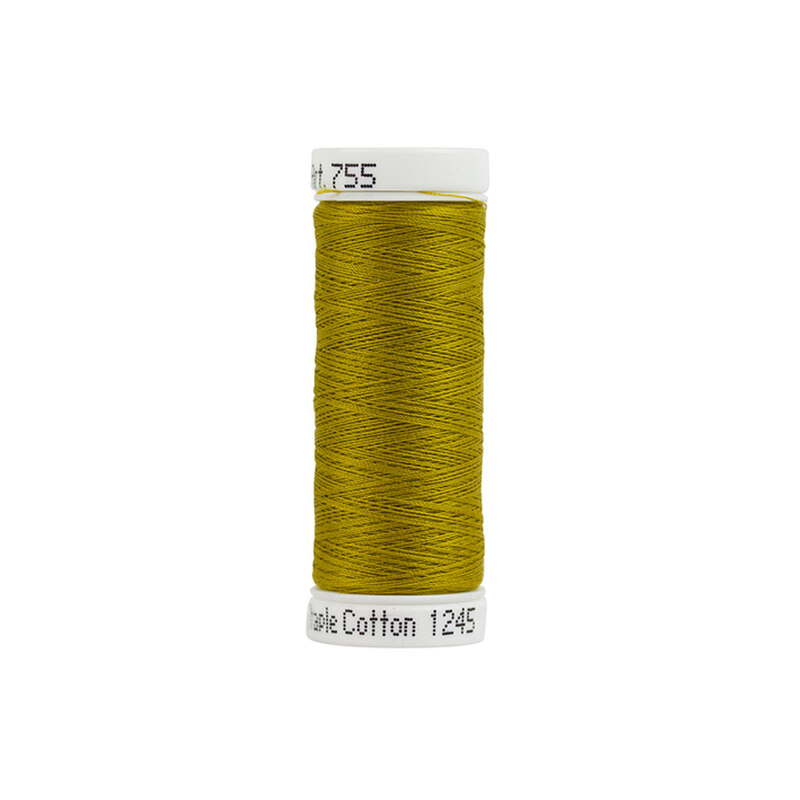 Sulky 50 wt Cotton Thread - 1245 Dark Gold Green by Sulky Of America