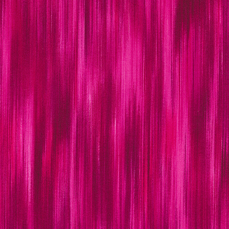 Tonal magenta pink fabric features decorative stripes design | Shabby Fabrics