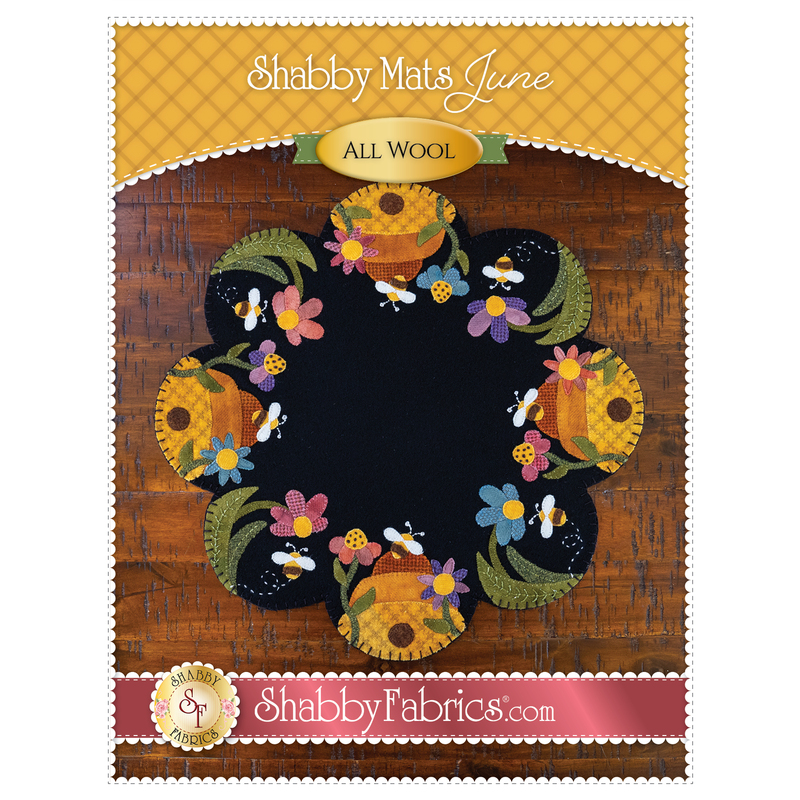 Shabby Mats - June Front Pattern Cover | Shabby Fabrics