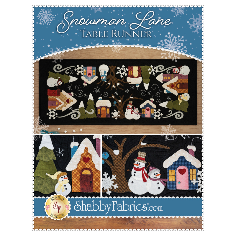 Snowman Lane Table Runner - Pattern
