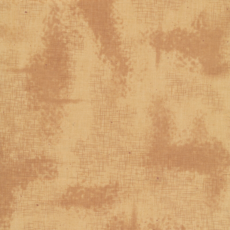 A basic tan fabric with crosshatching and mottling