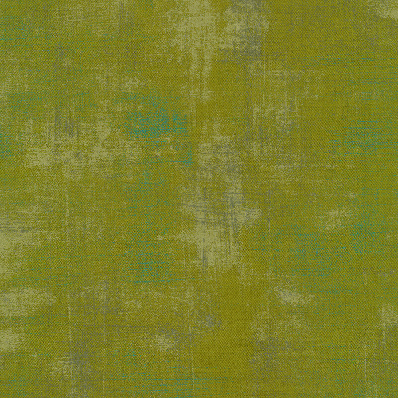 Green grunge textured fabric | Shabby Fabrics