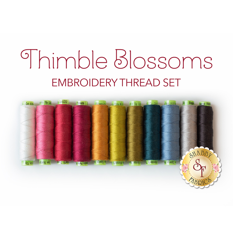 Thimble Blossoms BOM - 11pc Embroidery Thread Set