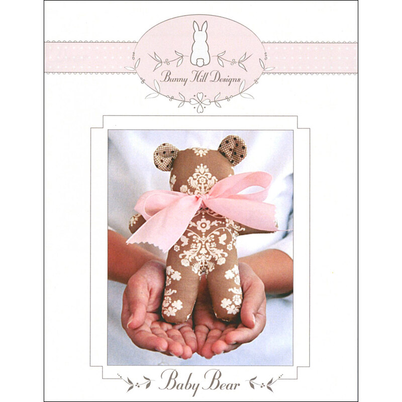 The front of the Baby Bear Petite pattern by Bunny Hill Designs