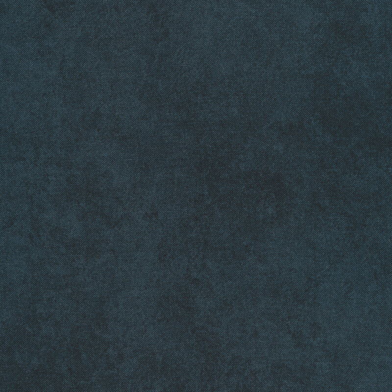 Mottled navy blue fabric | Shabby Fabrics