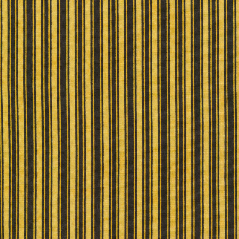 Black and yellow stripes with a distressed textured look | Shabby Fabrics