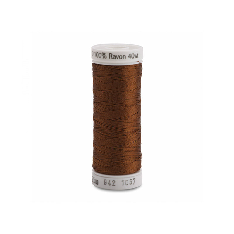 Sulky 40 wt Rayon Thread  #1057 Dk. Tawny Tan | Shabby Fabrics