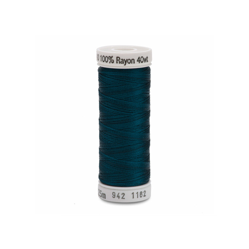 Sulky 40 wt Rayon Thread  #1162 Deep Teal | Shabby Fabrics