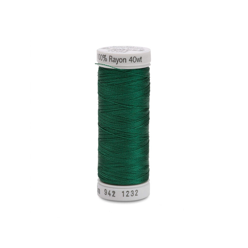 Sulky 40 wt Rayon Thread  #1232 Classic Green | Shabby Fabrics