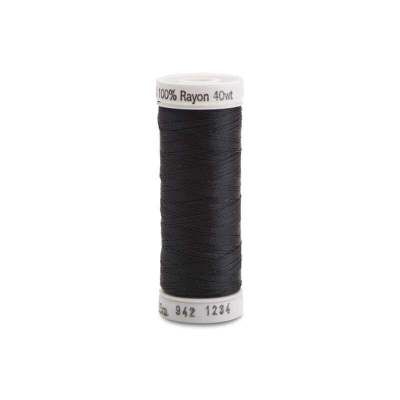 Sulky 40 wt Rayon Thread  #1234 Almost Black | Shabby Fabrics