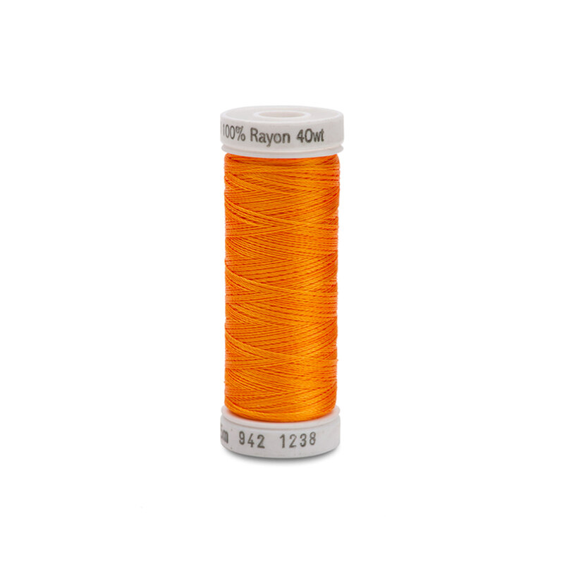Sulky 40 wt Rayon Thread  #1238 Orange Sunrise | Shabby Fabrics