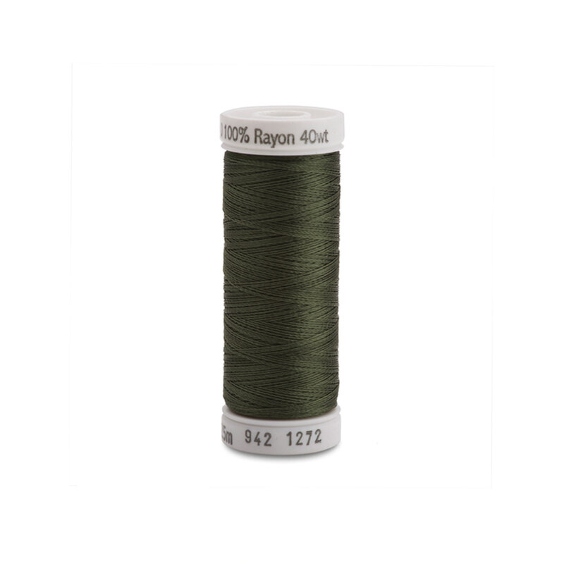 Sulky 40 wt Rayon Thread  #1272 Hedge Green | Shabby Fabrics