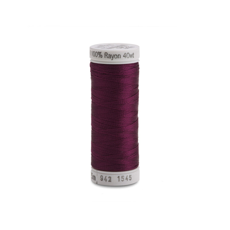 Sulky 40 wt Rayon Thread  #1545 Purple Accent | Shabby Fabrics