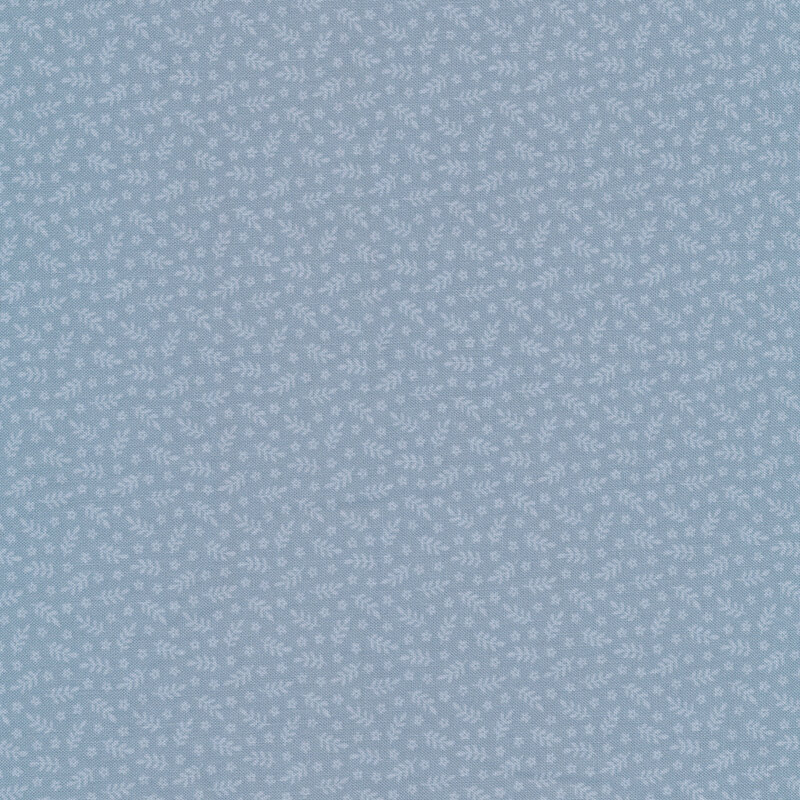 Tonal blue floral | Shabby Fabrics